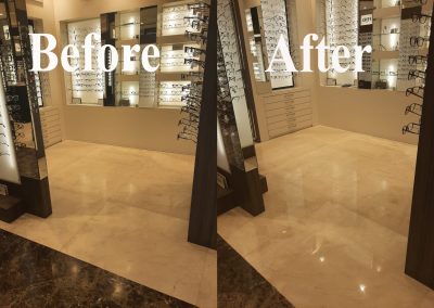 Marble Restoration Services in YATEEM OPTICIAN in Dubai Mall